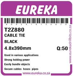 T2Z880 - Cable Tie Black -T2Z880_Label_T